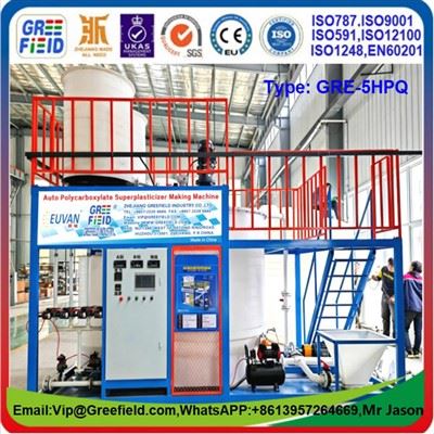 Talian Pengeluaran Cecair Superplasticizer Polikarboksilat 5HPQ GRE-5HPQ